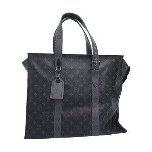 Louis Vuitton Monogram Eclipse Black Cabas Zip Tote Bag